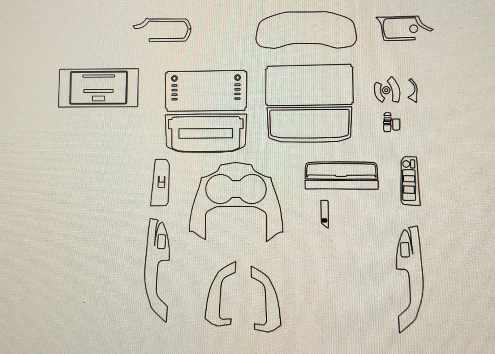 Tint & Orange Interior PPF – TOYOTA LC 300